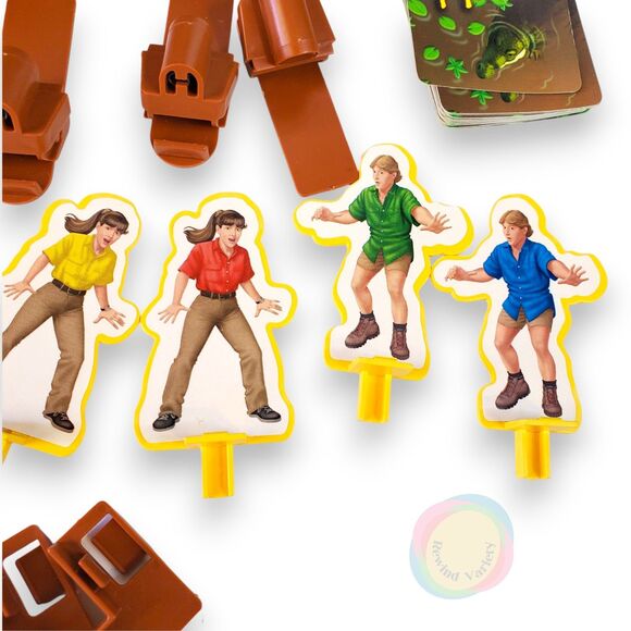 VTG 1999 Crocodile Hunter Board Game Motorized Steve Irwin COMPLETE Works READ - Picture 9 of 16